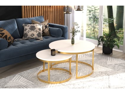 Konferenční stolek 2v1 OKIN  Konferenční stolek 2v1 OKIN