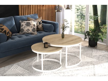 Konferenční stolek 2v1 OKIN  Konferenční stolek 2v1 OKIN