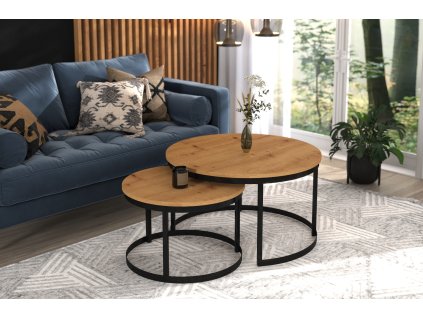 Konferenční stolek 2v1 OKIN  Konferenční stolek 2v1 OKIN