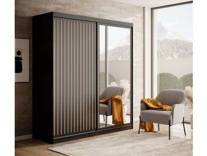 Posuvná skříň Delia 180  Posuvná skříň Delia