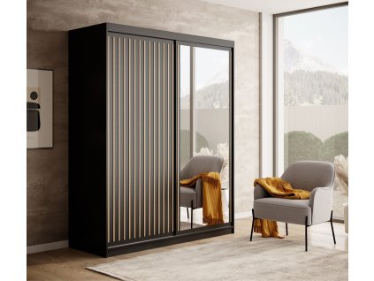 Posuvná skříň Delia 160  Posuvná skříň Delia