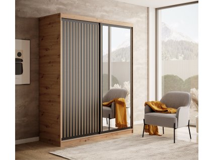 Posuvná skříň Delia 160  Posuvná skříň Delia