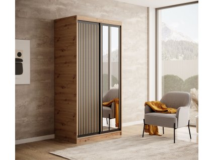 Posuvná skříň Delia 100  Posuvná skříň Delia