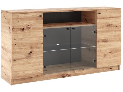 Vitrína Evi I s LED osvětlením  Vitrína Evi I s LED osvětlením