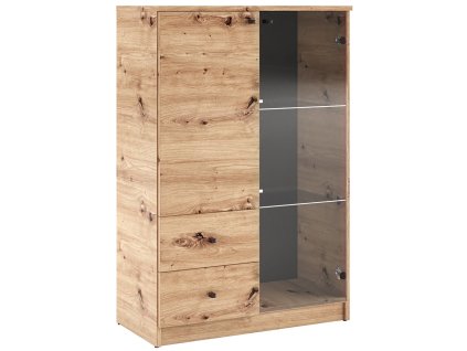 Vitrína Evi s LED osvětlením  Vitrína Evi s LED osvětlením