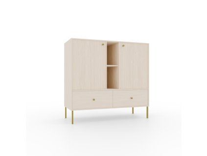 Komoda 2D 2S 2P Tili