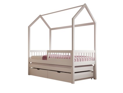 Postel Domek Artes II s matrací  Postel Domek Artes II