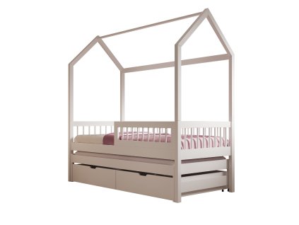 Postel Domek Artes II s matrací  Postel Domek Artes II