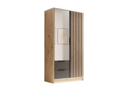 Skříň Neri 100 se zrcadly  Skříň Neri se zrcadly