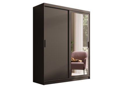 Šatní skříň s zrcadlem Hailey 160  Šatní skříň s zrcadlem Hailey