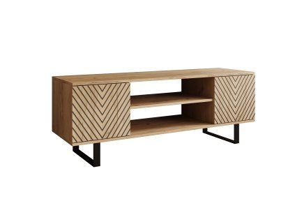 Skříňka RTV Lorello Chevron 135 cm