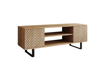 Skříňka RTV Lorello Chevron 135 cm  Skříňka RTV Lorello