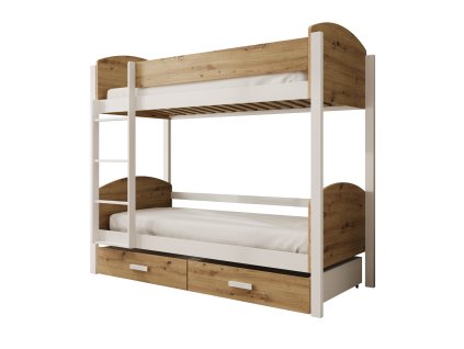 Dětská patrová postel Jori 180x80  Dětská patrová postel Jori