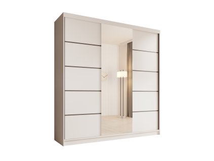 Posuvná skříň se zrcadlem Sonic 200  Posuvná skříň se zrcadlem Sonic 200