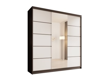 Posuvná skříň se zrcadlem Sonic 200  Posuvná skříň se zrcadlem Sonic 200