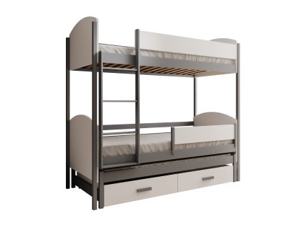 Třílůžková dětská postel Leia 180x80  Třílůžková dětská postel Leia