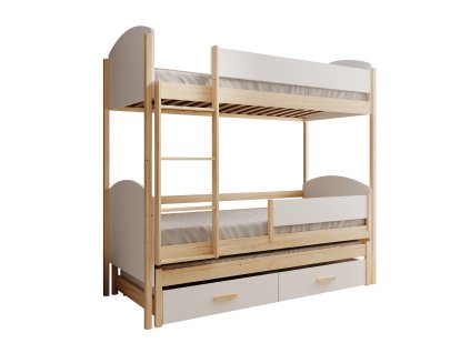 Třílůžková dětská postel Leia 180x80  Třílůžková dětská postel Leia