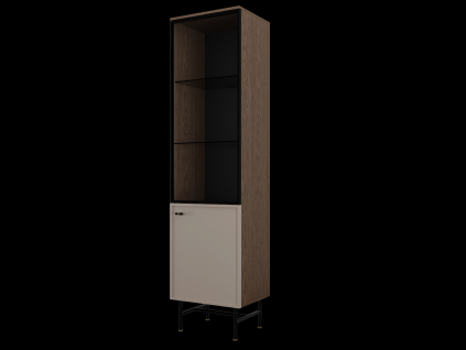 ELORA SLUPEK 2D SZKLO bez led baltic storm+stone grey