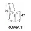 Jídelní židle Roma 11