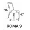 Jídelní židle Roma 9