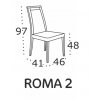 Jídelní židle Roma 2