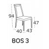Jídelní židle Bos 3