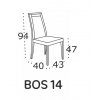 Jídelní židle Bos 14