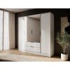 Šatní skříň KELLY 4D se zrcadlem