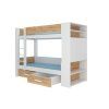 Dvoupodlažní postel pro dvě osoby GARET 200x90