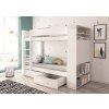 Dvoupodlažní postel pro dvě osoby GARET 200x90
