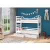 Dvoulůžková patrová postel ADA 180x80  Dvoulůžková patrová postel ADA