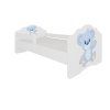 Postel s matrací a zábranou CASIMO BLUE BEAR 160x80