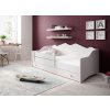 Postel s matracem EMKA Pink, White 160x80  Postel s matracem EMKA
