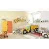 Postel s matracem CONSTRUCTION CAR 160x80