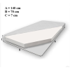 Postel s matracem a LED osvětlením SHERIFF 140x70