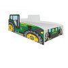Postel s matracem TRACTOR GREEN 160x80