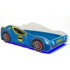 Postel s matracem a LED osvětlením BATCAR 160x80  Postel s matracem BATCAR