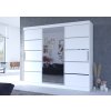 Skříň s posuvnými dveřmi a zrcadlem SALTO 250  Skříň s posuvnými dveřmi a zrcadlem SALTO 250