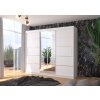 Skříň s posuvnými dveřmi a zrcadlem SALTO 250  Skříň s posuvnými dveřmi a zrcadlem SALTO 250