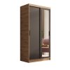 Šatní skříň s zrcadlem Hailey 100  Šatní skříň s zrcadlem Hailey