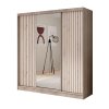 Šatní skříň s zrcadlem Ida 200  Šatní skříň s zrcadlem Ida 200