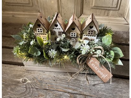 Házikós láda leddel