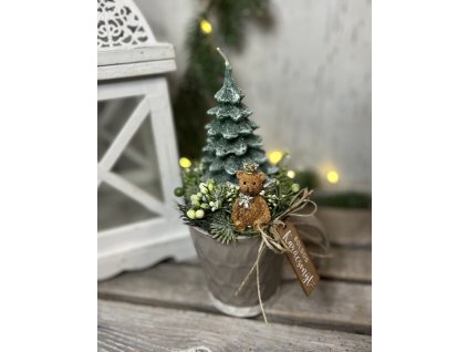 Macis gyertyás bögre