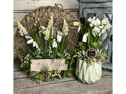 Hóvirágos Édes Otthonos kopogtató