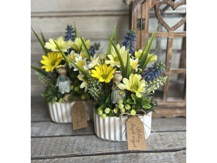 Kislány margarétával