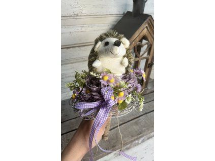 Sünös kis lila csokor