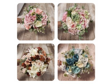 Menyasszonyi csokor/Dobó csokor(kicsi)