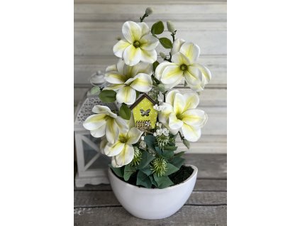 Magnóliás kaspó 2