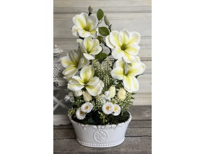 Magnóliás kaspó 3