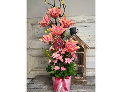 Magnóliás kaspó 11